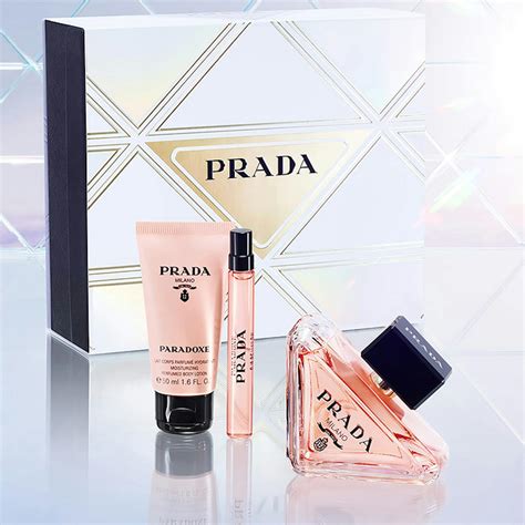 prada perfume gift set for her|prada aftershave gift set.